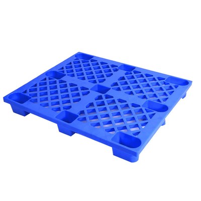Hdpe Pallet in plastica annidabile da 9 piedi Ingresso a 4 vie Faccia singola