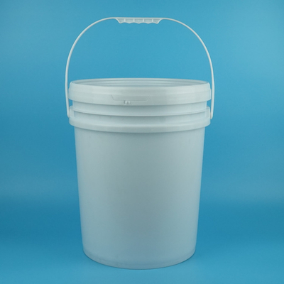 Barile di plastica rotondo americano da 18 kg con coperchio e manico