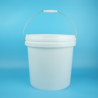 Secchio di plastica modellato arrotondato con capacità del coperchio della guarnizione varia ed opzioni d'imballaggio