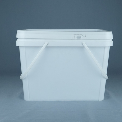 contenitore d'imballaggio del secchio 20kg di stoccaggio di plastica rettangolare del commestibile