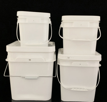 Bottile di plastica quadrata resistente alle sostanze chimiche con IML/trasferimento termico/schermatografia