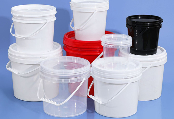 MOQ 1000sets Plastico Food Bucket IML / trasferimento termico / stampa a schermo CAS/FDA/SGS