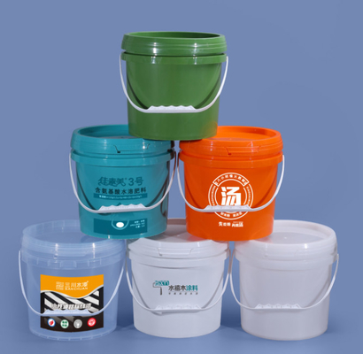 Pratico secchio di plastica / secchio alimentare con maniglia