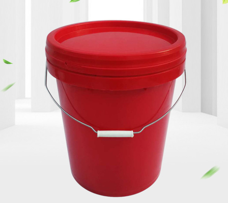 Vaso di plastica quadrato robusto per imballaggio di imballaggio chimico