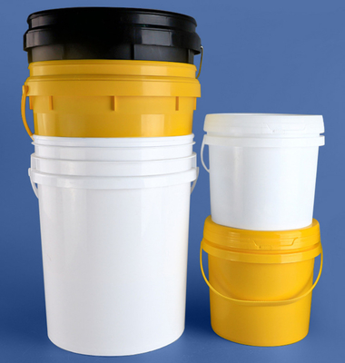 Diametro 11,5 pollici stackable UV resistente 5 galloni secchi di plastica