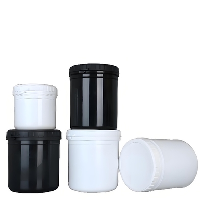Flip Cap PET Jar con fondo in un pezzo per il deposito resistente all'umidità