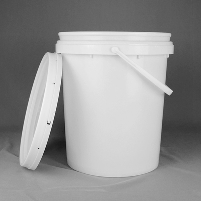 Barilotto di plastica rotondo bianco dell'HDPE termico di trasferimento per colore dell'idropittura