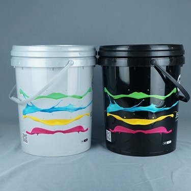 colore su ordinazione dell'olio del diametro 19L di 29cm del secchio del secchio di plastica dell'olio per motori
