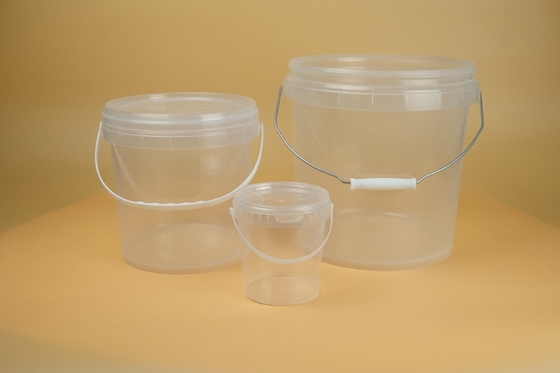 Bastone di plastica trasparente personalizzabile con design durevole per cibo, salsa, biscotti, gelati