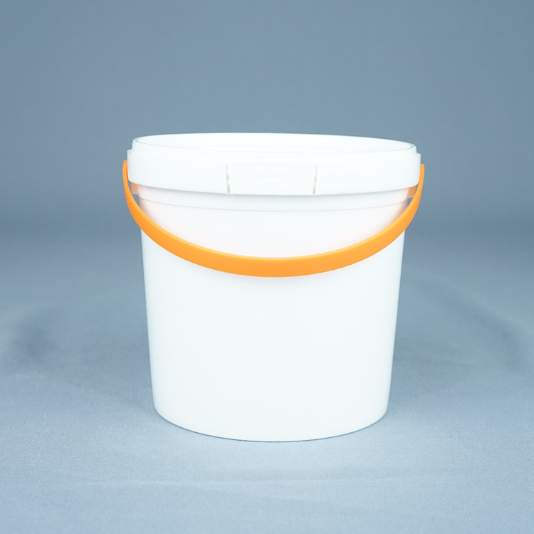 Bottile con coperchio Bottile alimentare in plastica per la stampa IML o trasferimento termico o serigrafia