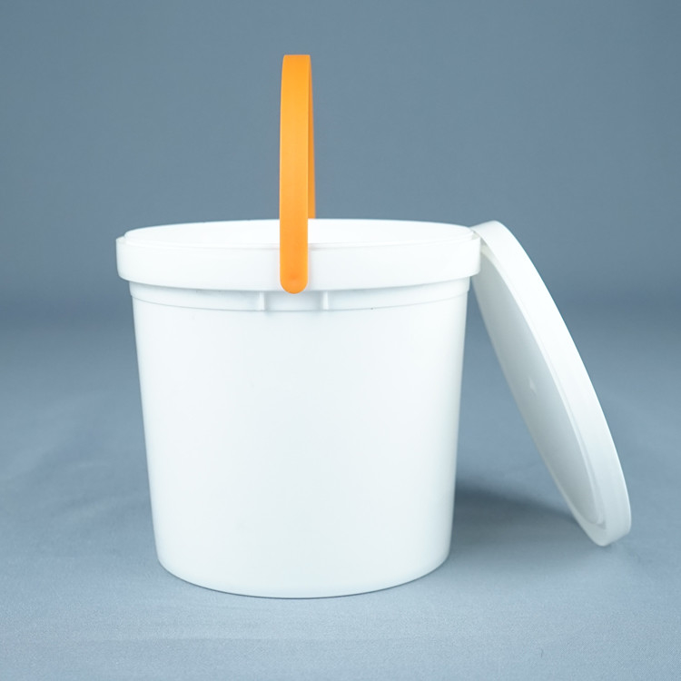 Secchio di plastica di stoccaggio di PP/HDPE per stoccaggio dell'alimento con la stampa del IML