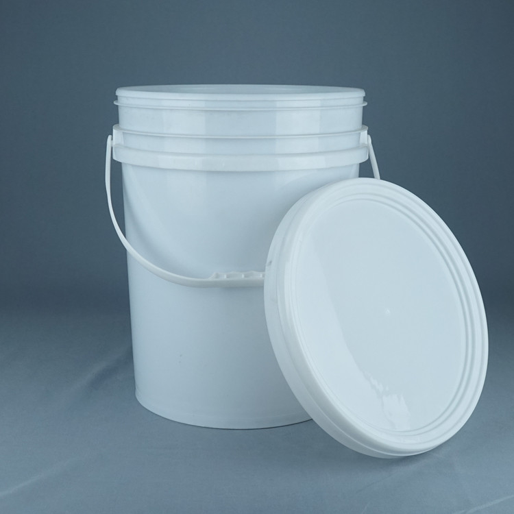 Cucine di plastica a colori personalizzati da 5 galloni con tappo e maniglia per uso industriale