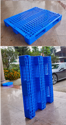 Stampaggio ad iniezione ispessito pallet di plastica dello scaffale del carrello elevatore del magazzino
