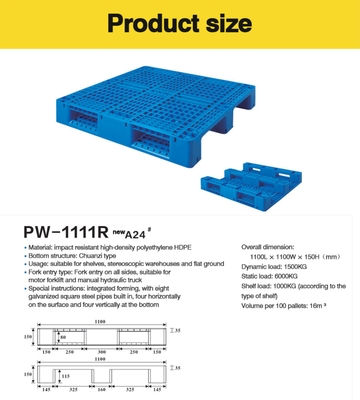 OEM pallet di plastica impilabile - Perfetto per l'organizzazione di magazzino