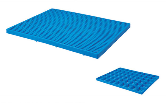 Norma del pallet di plastica resistente del carrello elevatore multi a prova d'umidità nove piedi