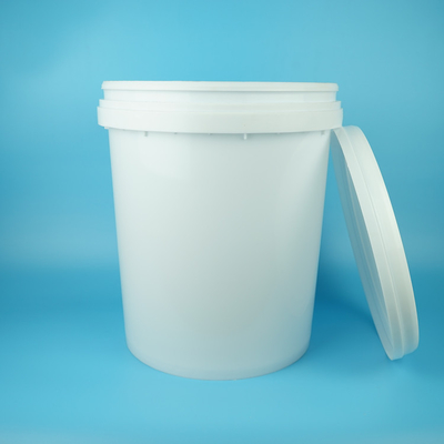 Fusto in plastica PP HDPE da 25 kg con coperchio e manico