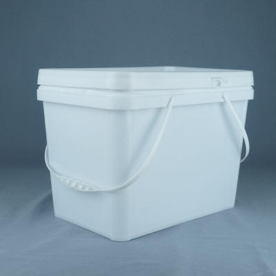 secchio di plastica del quadrato 20kg su misura per anti pittura di pietra