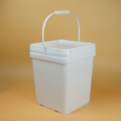 Recipiente di plastica del quadrato materiale dei pp con il coperchio 1,2 chilogrammi di peso