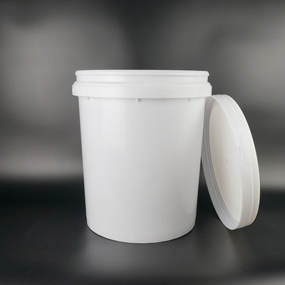 tamburo di plastica della pittura impermeabile 25kg con il coperchio e la maniglia