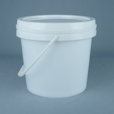 Bottine bianche di qualità alimentare / secchi di qualità alimentare con maniglia 1L-5L Capacità senza BPA Temperatura sicura