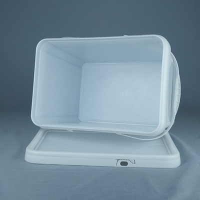 contenitore d'imballaggio del secchio 20kg di stoccaggio di plastica rettangolare del commestibile