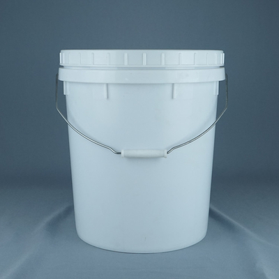 Bottile di plastica arrotondato con coperchio di sigillo per un deposito comodo e sicuro