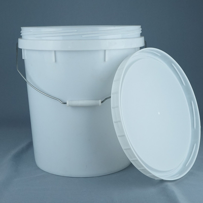 Bottile di plastica arrotondato con coperchio di sigillo per un deposito comodo e sicuro