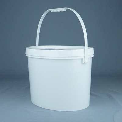 Bottile di plastica ovale personalizzabile per cibo, frutta, giocattoli e stoccaggio