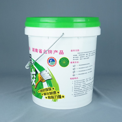 Di diametro resistenti UV dei secchi di plastica industriali da 5 galloni 11,5 pollici