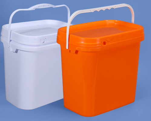 I pp quadrano il deposito di plastica IML/stampa termica schermo/di trasferimento con la maniglia