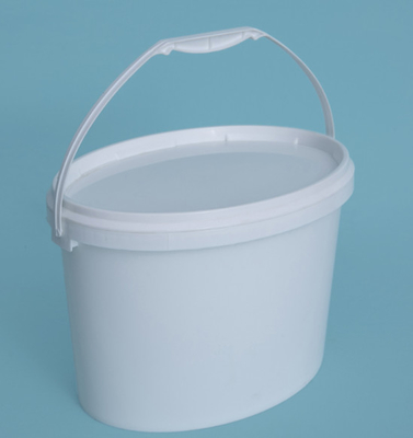 forma ovale pp del secchio di plastica di 5L 10L 20L/materiale dell'HDPE