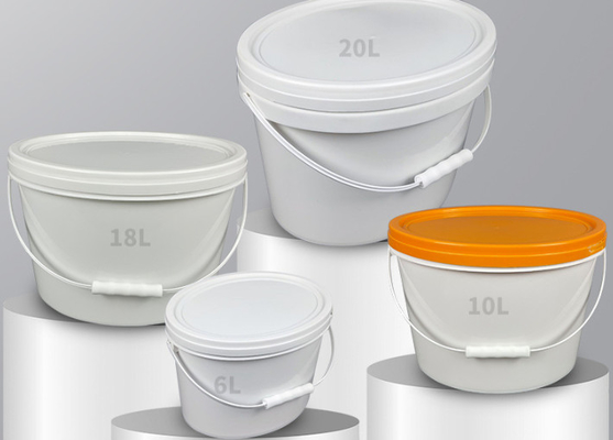 Bottile di plastica ovale multifunzionale personalizzabile di grado alimentare 5L-20L