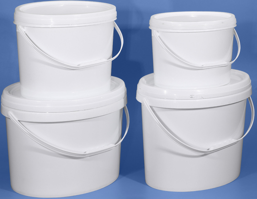 Bottile di plastica ovale per la conservazione dei prodotti alimentari con sacchetto di tessuto con imballaggio in sacchetto PE