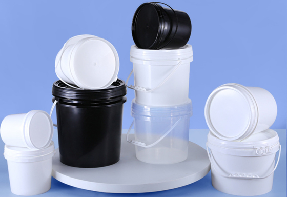 Secchio di plastica di stoccaggio di PP/HDPE per stoccaggio dell'alimento con la stampa del IML