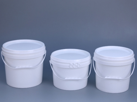 Botti bianchi a forma rotonda riutilizzabili per uso alimentare 1-5L Eco-friendly and durable