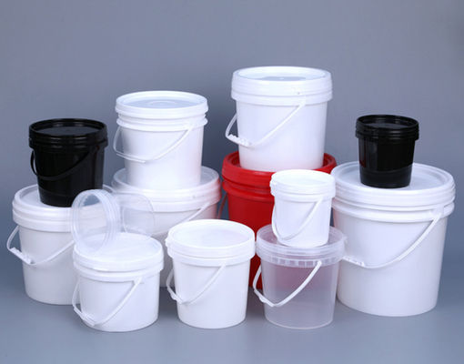 Botti bianchi a forma rotonda riutilizzabili per uso alimentare 1-5L Eco-friendly and durable