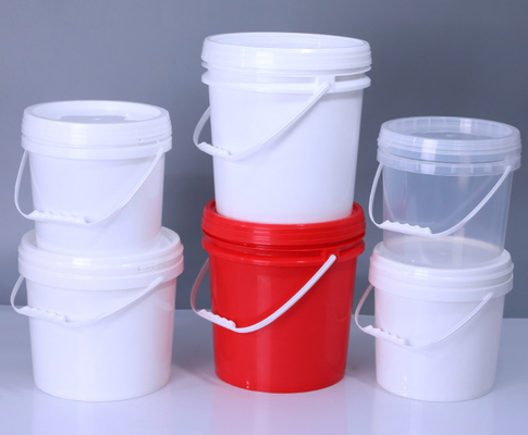 Botti bianchi a forma rotonda riutilizzabili per uso alimentare 1-5L Eco-friendly and durable