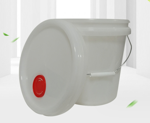 Materiale PP/HDPE secchio chimico con coperchio e stampa a trasferimento termico
