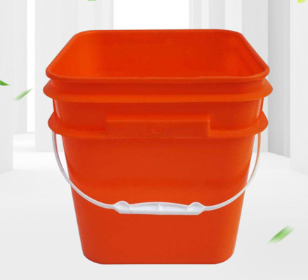 Opzione di stampa a trasferimento termico a scatola di plastica quadrata resistente a sostanze chimiche