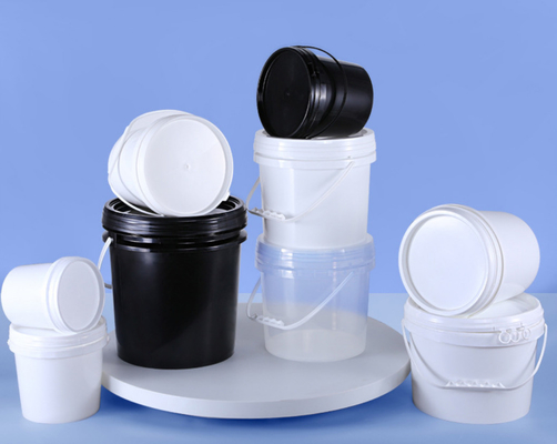 Contenitore di plastica rotondo da 4 litri La soluzione perfetta per lo stoccaggio di oggetti di uso quotidiano