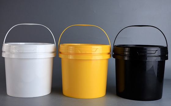 Durabilità garantita secchio di plastica rotondo spessore 0,8-1,5 mm Capacità 4L