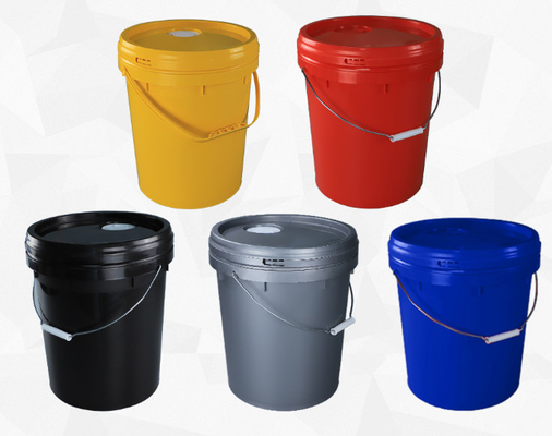 Botti di plastica da 5 galloni con coperchio e capacità di 20 litri per soluzioni di stoccaggio dell'acqua