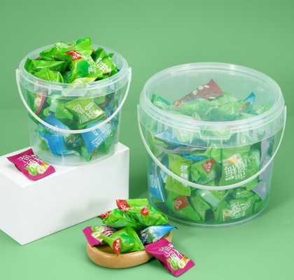 Materiale PP/HDPE ad alte prestazioni, secchio alimentare con maniglia