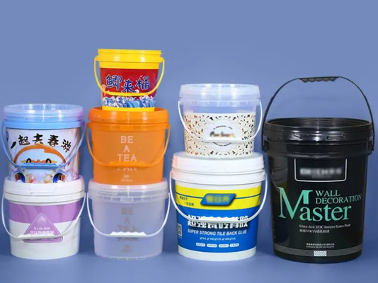 Bottile di plastica trasparente per imballaggi alimentari