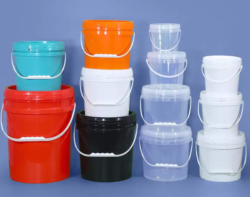 Guarnizione inclusa 5 galloni secchi di plastica con 20L di capacità e 11,5 pollici di diametro