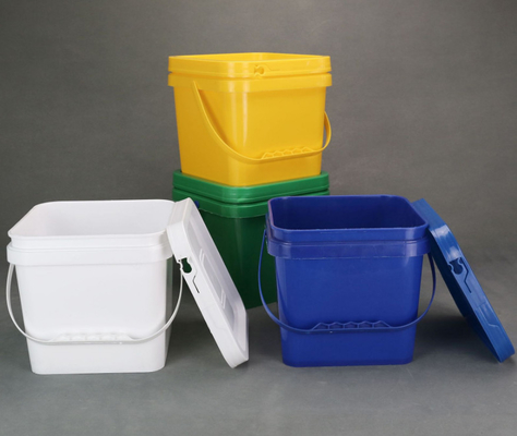 Contenitori di stoccaggio in plastica per alimenti impermeabili con coperchi riciclabili resistenti agli UV