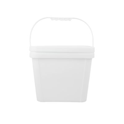 Secchio quadrato in plastica PP per vernice 100% materie prime vergini quadrato