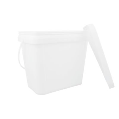 Secchio quadrato in plastica PP per vernice 100% materie prime vergini quadrato