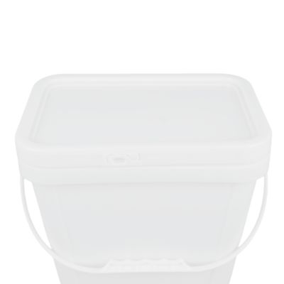 Secchio quadrato in plastica PP per vernice 100% materie prime vergini quadrato