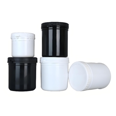 Vaso di plastica da 1000 ml con coperchio a vite